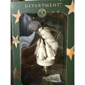 Dept. 56 Snowbabies "Four Playful Penguins" Item #56.69206 4th of 12 Ornaments